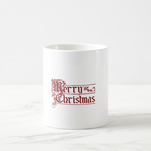 Merry Christmas Special White Mug (Center)