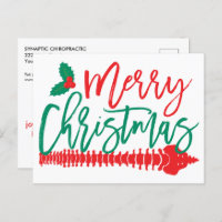 Merry Christmas Spine and Holly Chiropractic