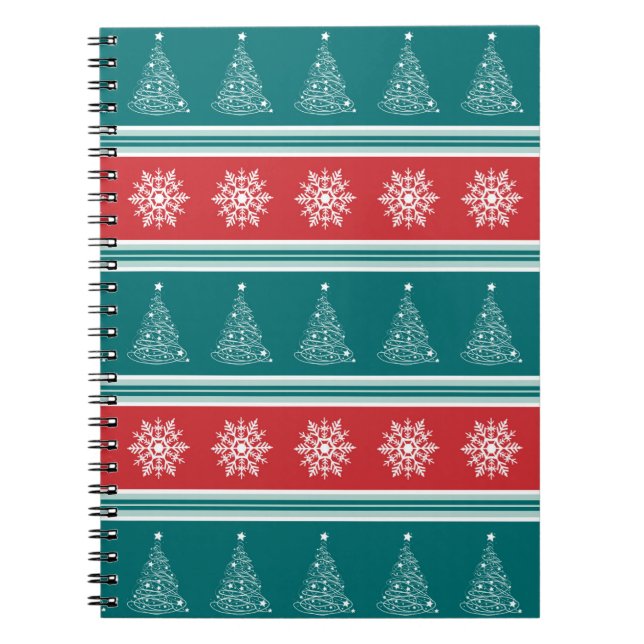 Merry Christmas Spiral Notebook (Front)