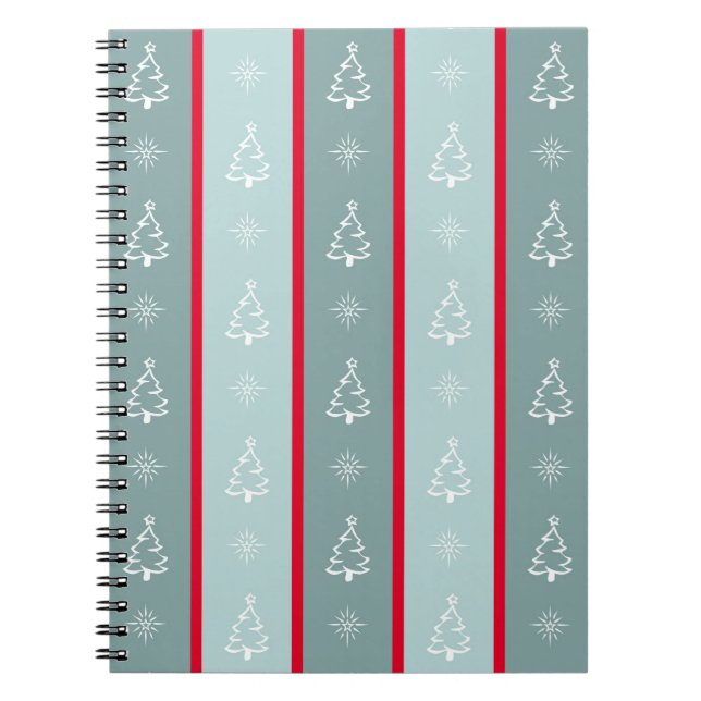 Merry Christmas Spiral Notebook (Front)