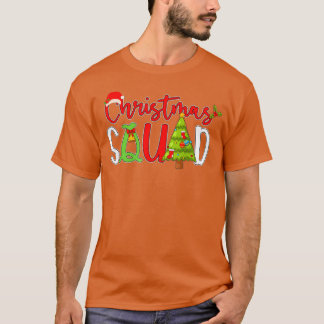 Merry Christmas Squad Matching Family Christmas fa T-Shirt