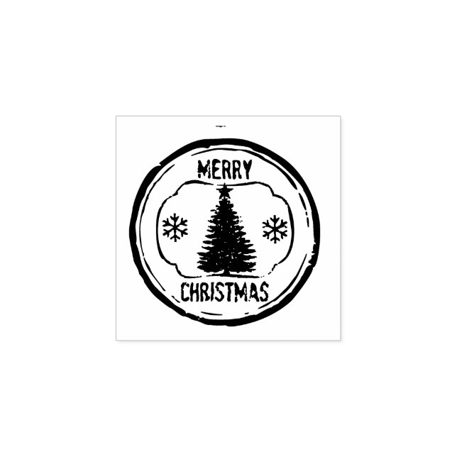 Merry Christmas Stamp (Imprint)