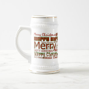 Merry Christmas Stein