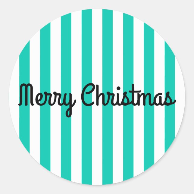 Merry Christmas Sticker (Front)
