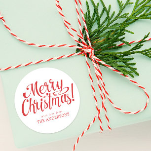 Merry Christmas Sticker