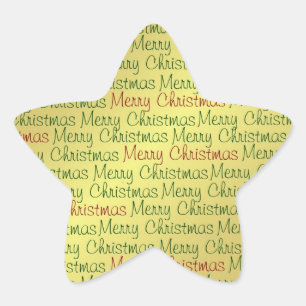Merry Christmas Sticker