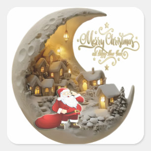 Merry Christmas Sticker