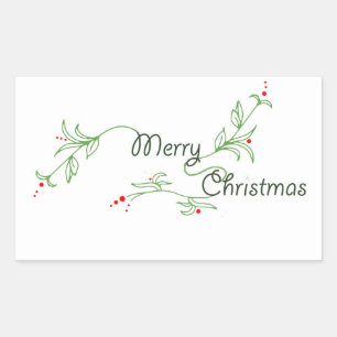 Merry Christmas Sticker