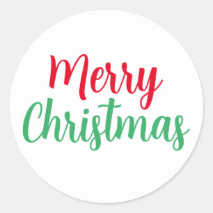Merry Christmas Sticker CHRD-001v3
