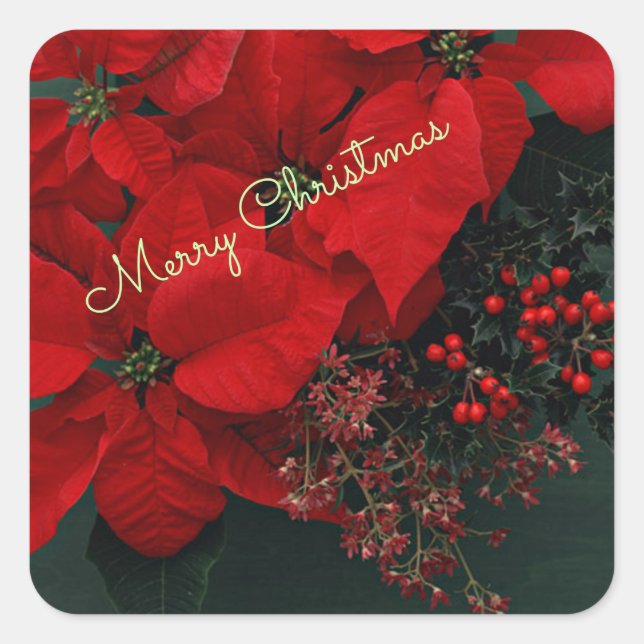 Merry Christmas Sticker Sheet (Front)