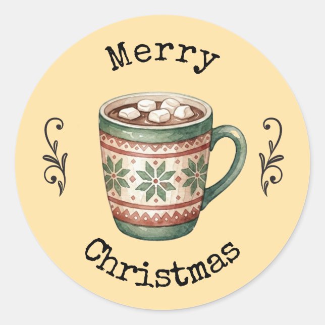 Merry Christmas stickers (Front)
