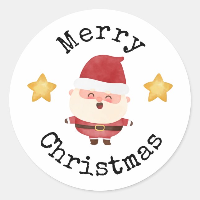 Merry Christmas stickers (Front)