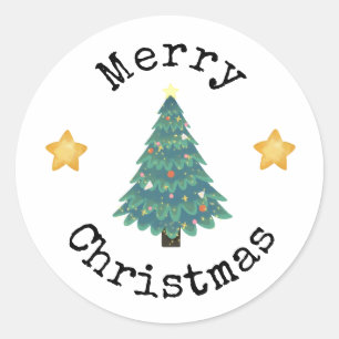 Merry Christmas stickers