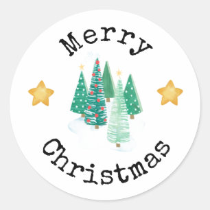 Merry Christmas stickers