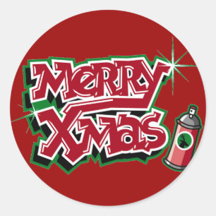 Merry Christmas stickers