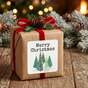 Merry Christmas stickers