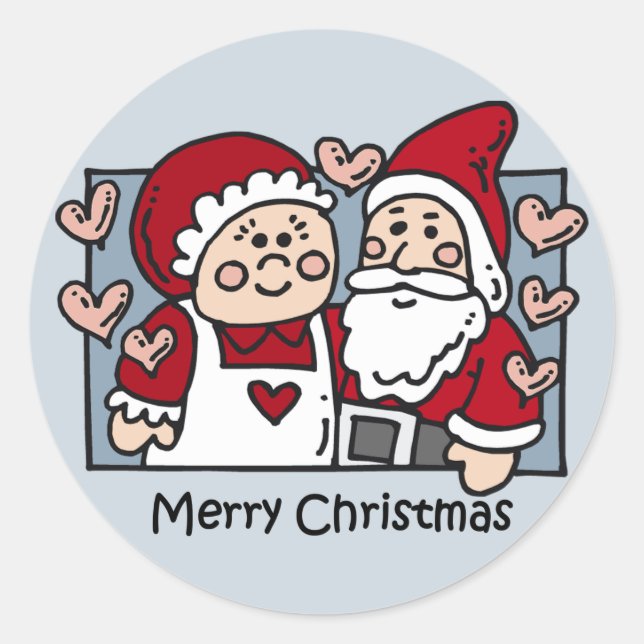 Merry Christmas stickers (Front)
