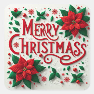 Merry Christmas Stickers