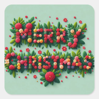 Merry Christmas Stickers 