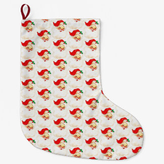 Merry Christmas Stocking Santa