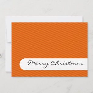 Merry Christmas - Stripes - Greetings Card