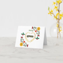 Merry Christmas Stylish Holiday Trendy