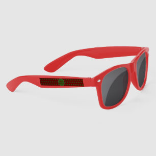 Merry Christmas Sunglasses (Maroon & Hunter Green)
