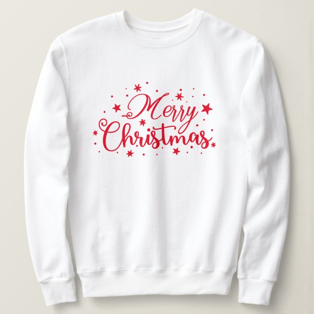 Merry Christmas  Sweatshirt (Design Front)