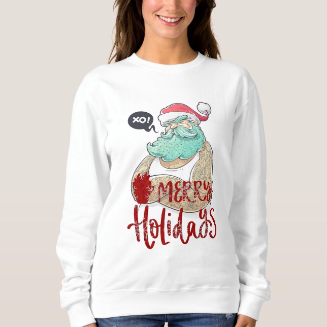 merry christmas sweatshirt (Front)