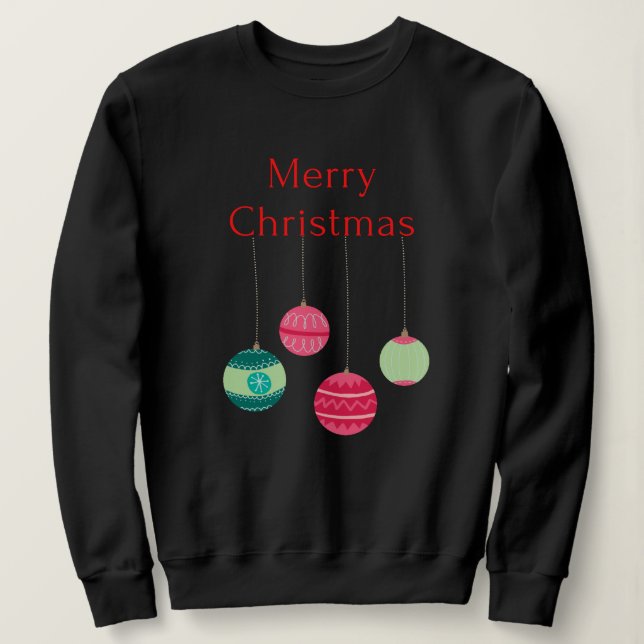  Merry Christmas Sweatshirt (Design Front)