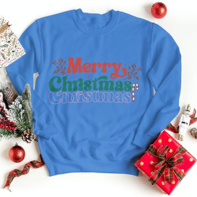 Merry Christmas Sweatshirt Winter Holiday Seasons (Creator Uploaded)