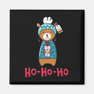 Merry Christmas T - Happy Family Xmas Tee Gif  Magnet