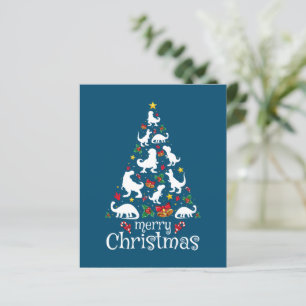 Merry Christmas T Rex Kids Boys Funny Christmas