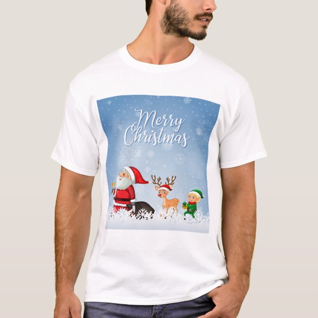 Merry Christmas T-Shirt (Front)