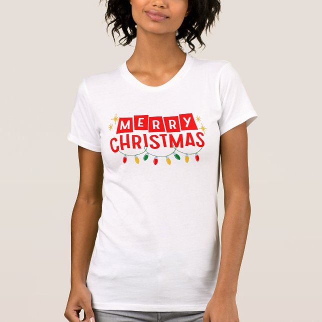 Merry Christmas T-Shirt (Front)