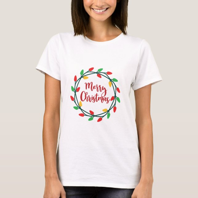 Merry Christmas T-Shirt (Front)