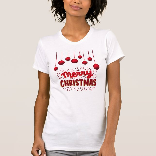 Merry Christmas T Shirt (Front)