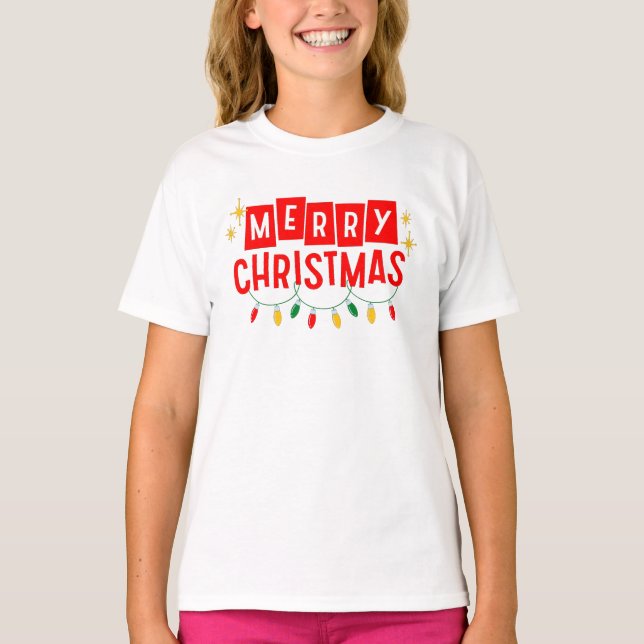 Merry Christmas T-Shirt (Front)