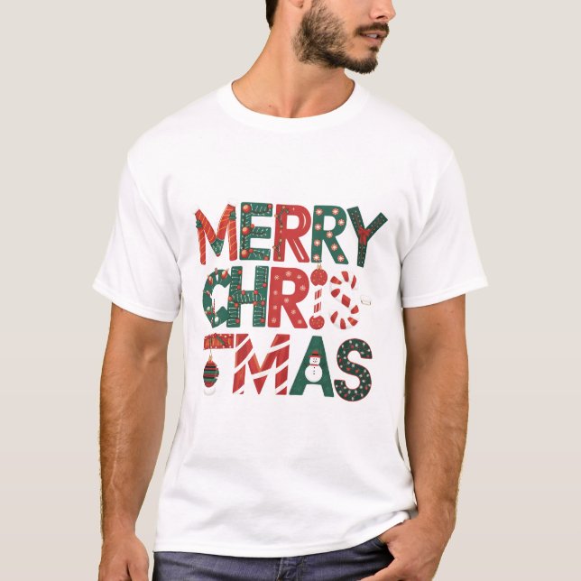 Merry Christmas  T-Shirt (Front)