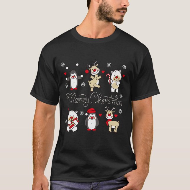 Merry christmas t shirt (Front)