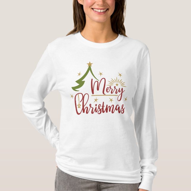 Merry Christmas T-Shirt (Front)