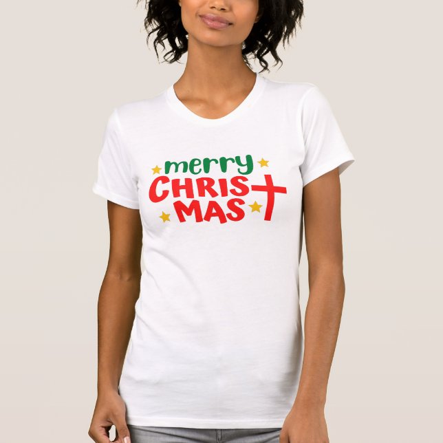 Merry Christmas T-Shirt (Front)