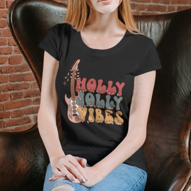 Merry Christmas T-Shirt for Holly Jolly Vibes (Creator Uploaded)