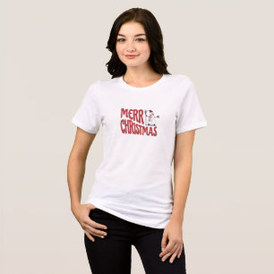 Merry Christmas T-Shirt Tri-Blend Shirt