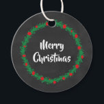 Merry Christmas Tag, Holiday Tag, Chalkboard Favour Tags<br><div class="desc">These are the perfect little gift tags. You can customise front and back text.</div>