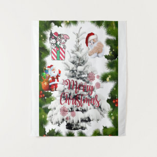 Merry Christmas  Tapestry