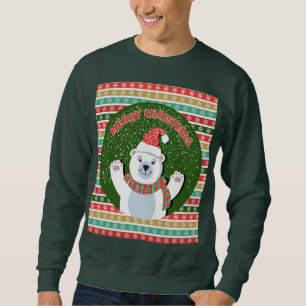 Merry Christmas Teddy bear Sweatshirt