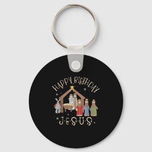 Merry Christmas Tee Uni-christian Family Group Chi Key Ring