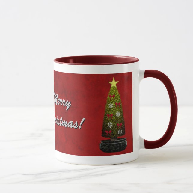 Merry Christmas Template Mug - Customised (Right)