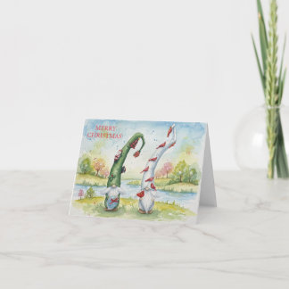 Merry Christmas Thank You Card